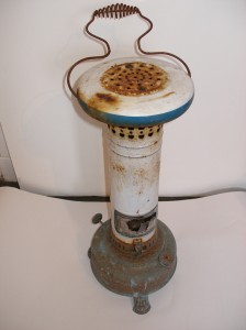 Paraffin heater from Baligrundle Church LISDD:2006.77