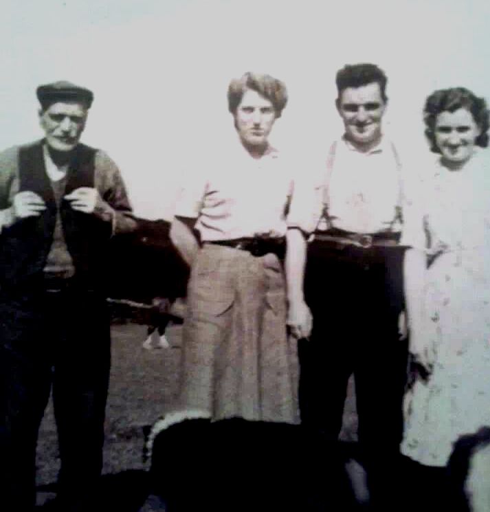 Campbell Family with Dugald on the left