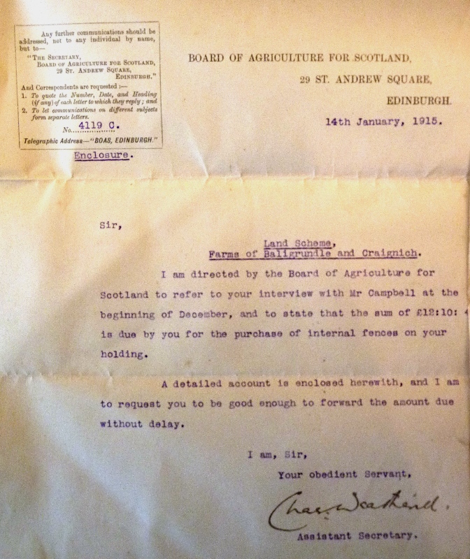 letter from Board to Campbell