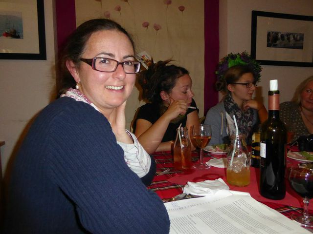 Roxanne Prando and the Literary Dinner