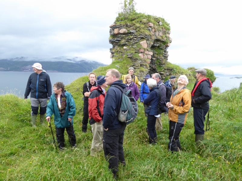 Castle Coeffin walk 2015