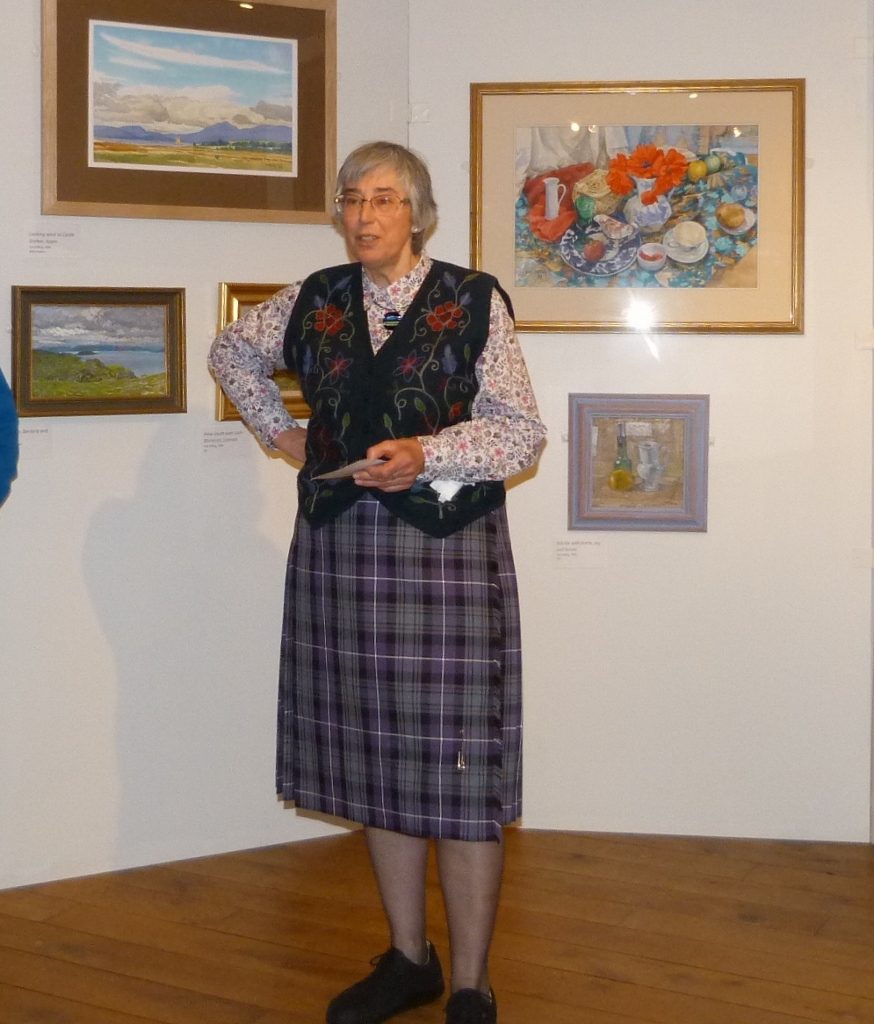 Noelle Odling introduces the exhibition 1.04.2017
