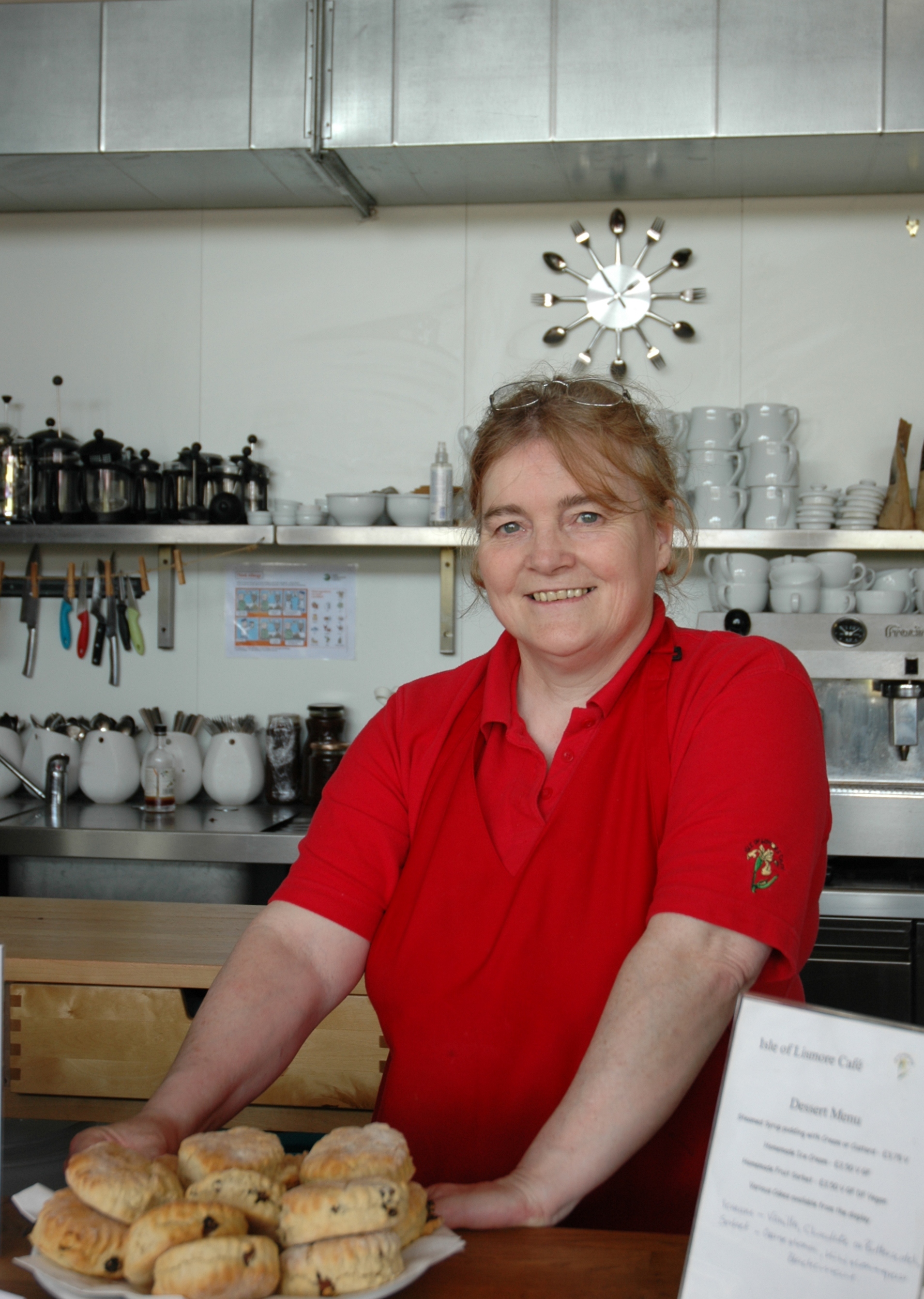 Beth Campbell - Heritage cafe manager 16 February 2013