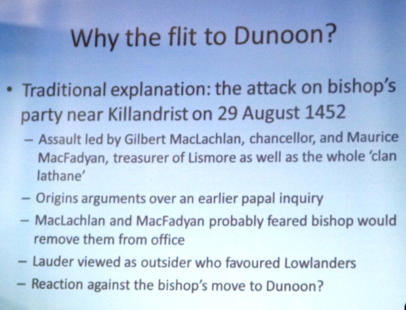 The flit to Dunoon