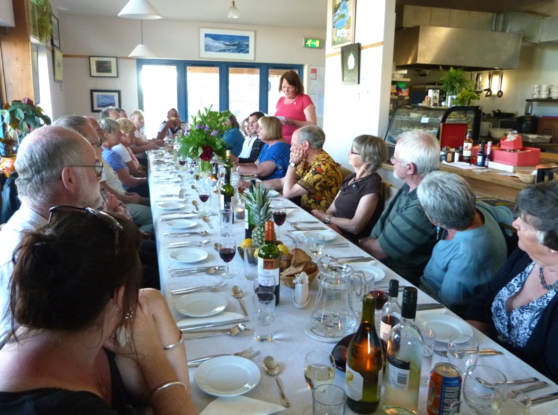 Cafe Charity dinner for Tanzania 8 June 2013