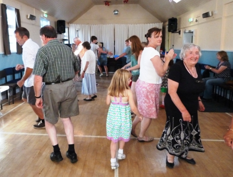 Anne Livingstone dancing