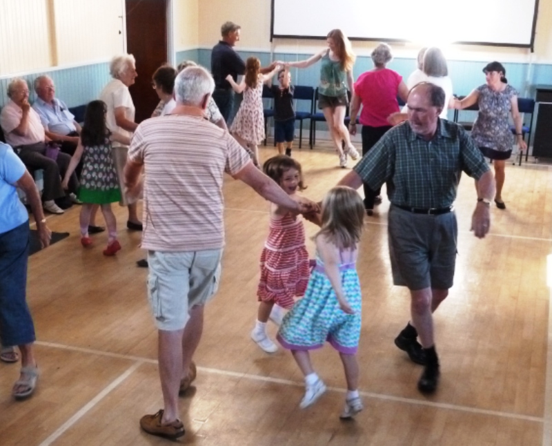 Country dancing