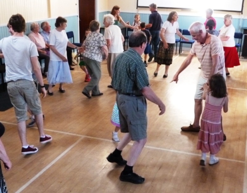 Country dancing