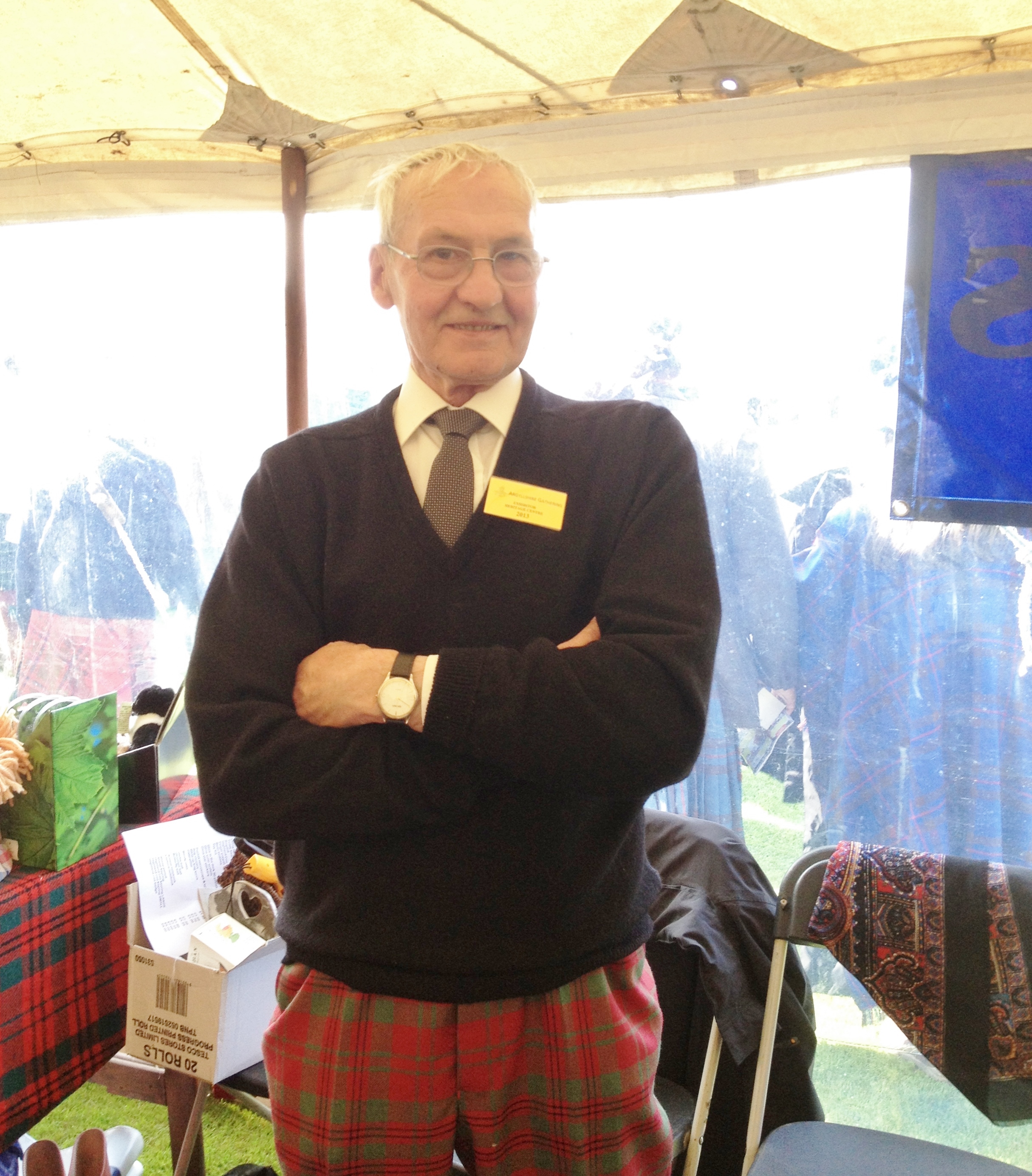 The Oban games 2013 Heritage Stall