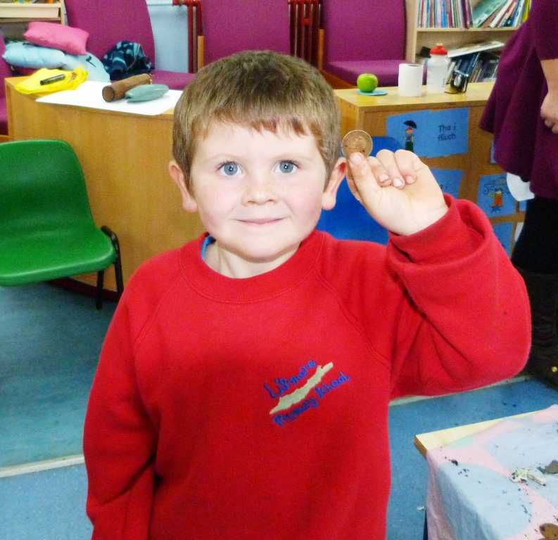 Archaeology at Lismore Primary - November 2012