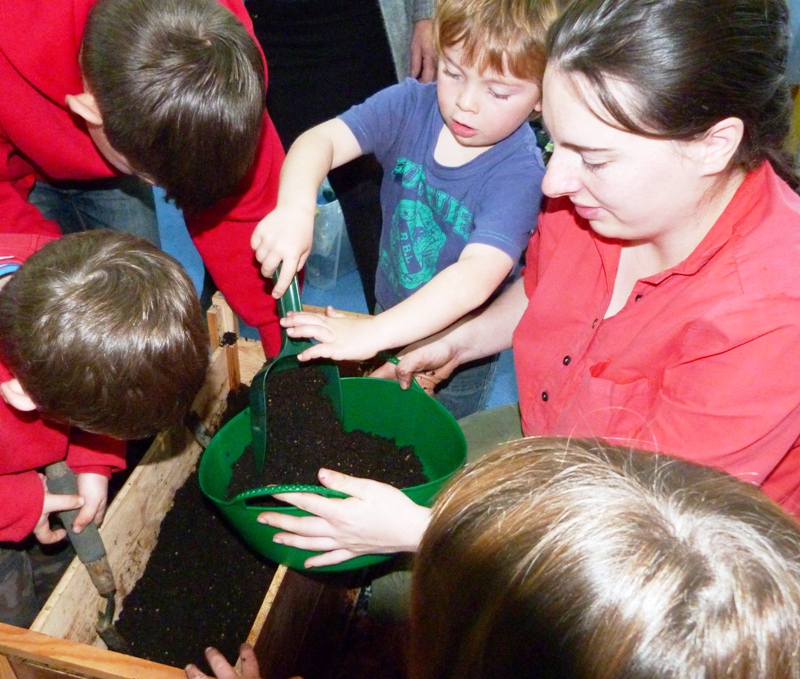 Archaeology at Lismore Primary - November 2012