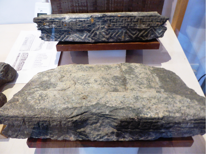 Fragment of 8th century cross