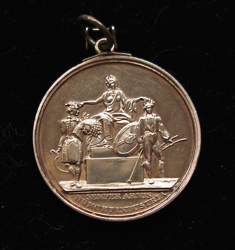Medal awarded to John MacCorquodale, Balure in 1883
