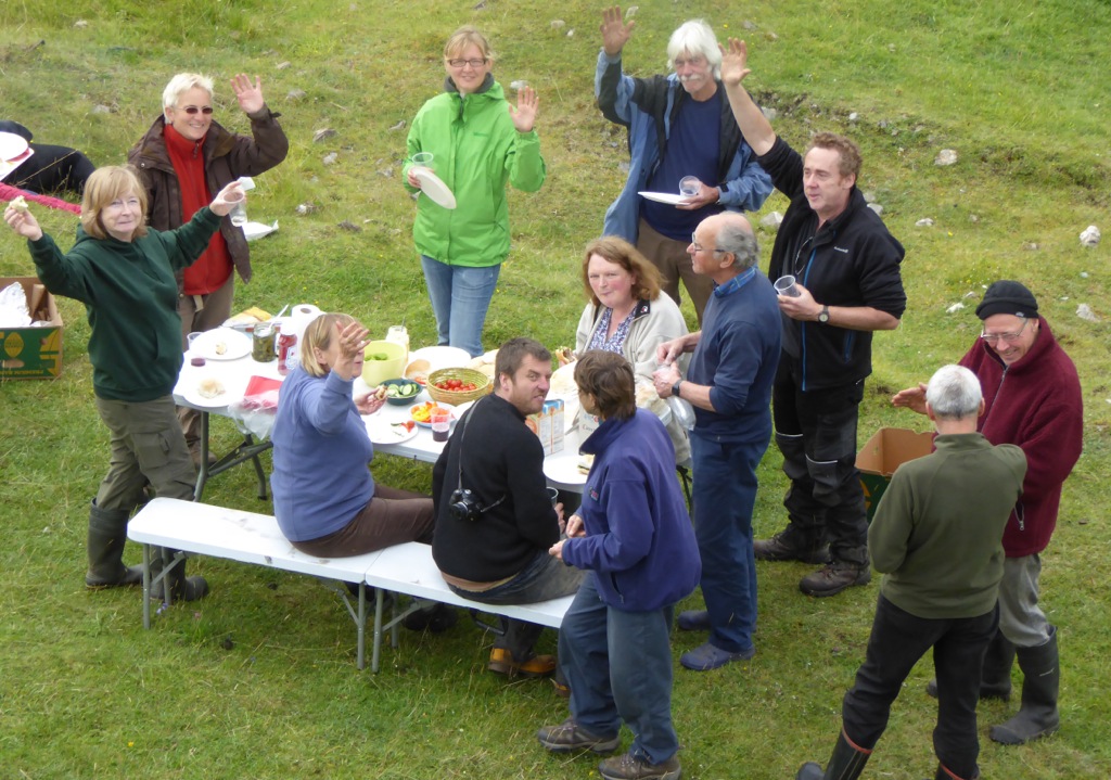 Lime burning at Park 25 October 2016