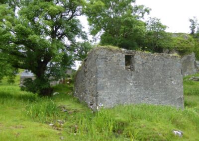 The mill below the corn mill at Balnagown, traditionally referred to as a “lint” mill for flax scutching