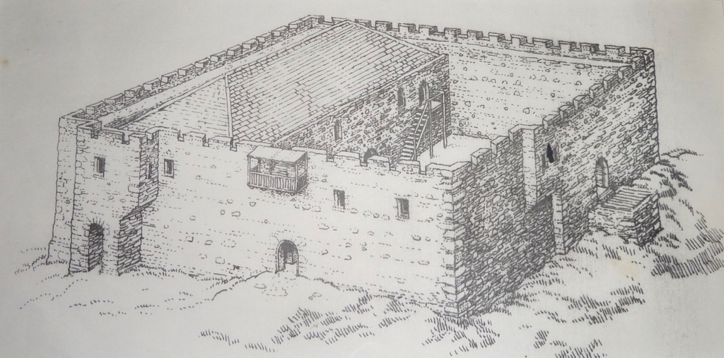 image1.jpeg Artist’s impression of the intact castle by Ted Odling