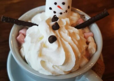 Delicious drinks at the Christmas fair 2021
