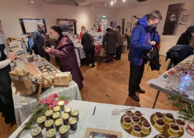 Shepherd's Cottage artisan soaps and luxury spa goods at the Christmas Fair 2021