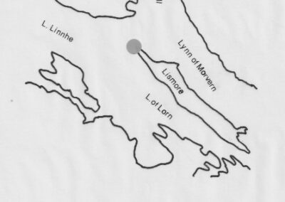 The seaways round Eilean Musdile