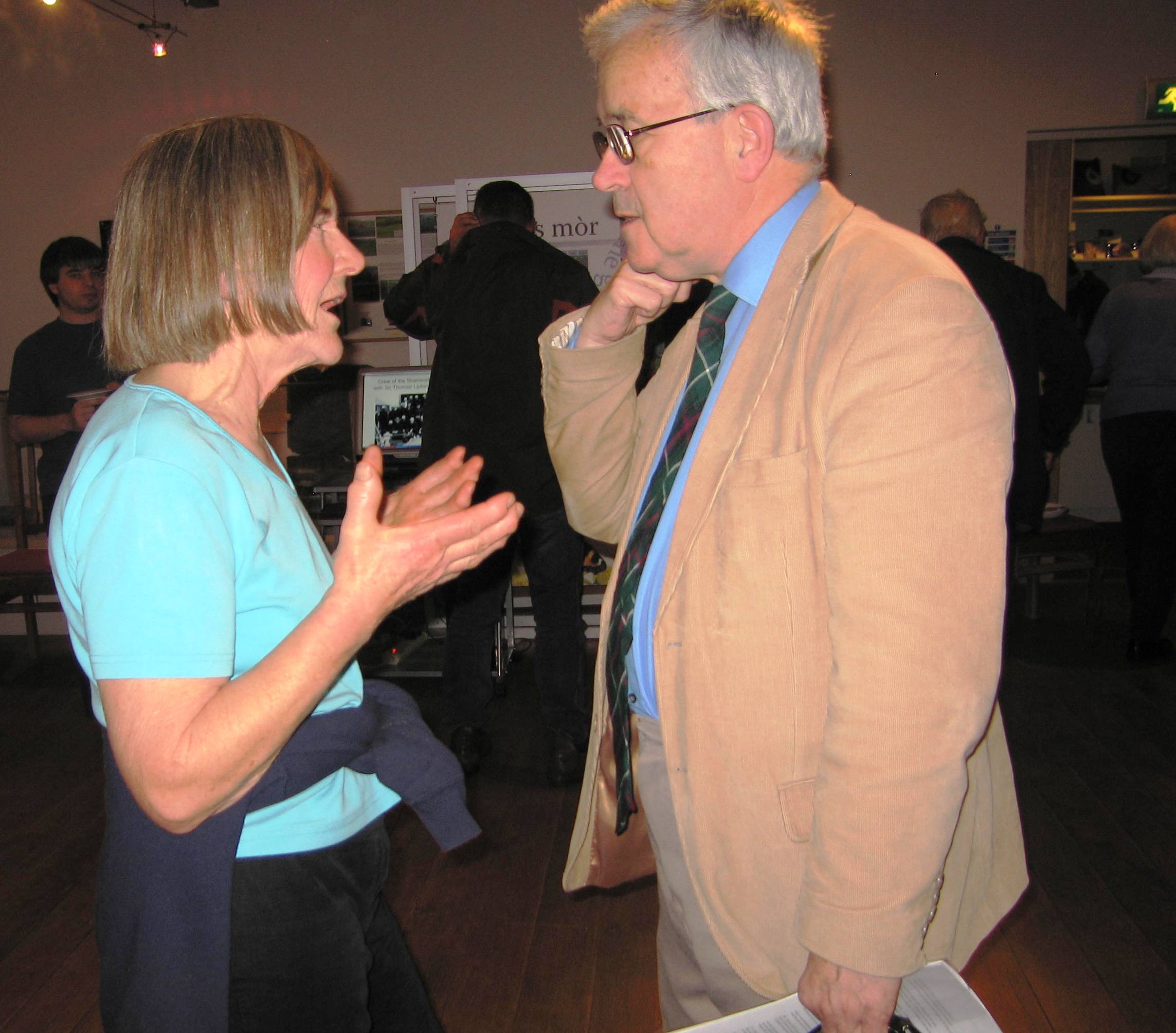 Sailing smack exhibition Donald Meek Katriona White 22. 10.11