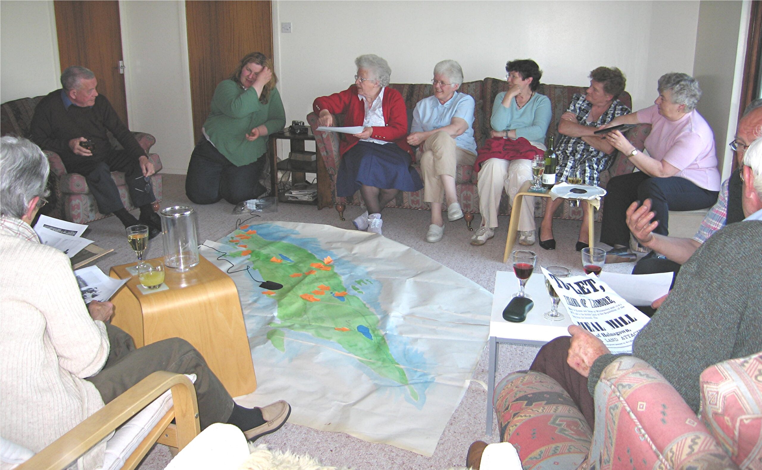 Mapping Memories Ceilidhs June 2006