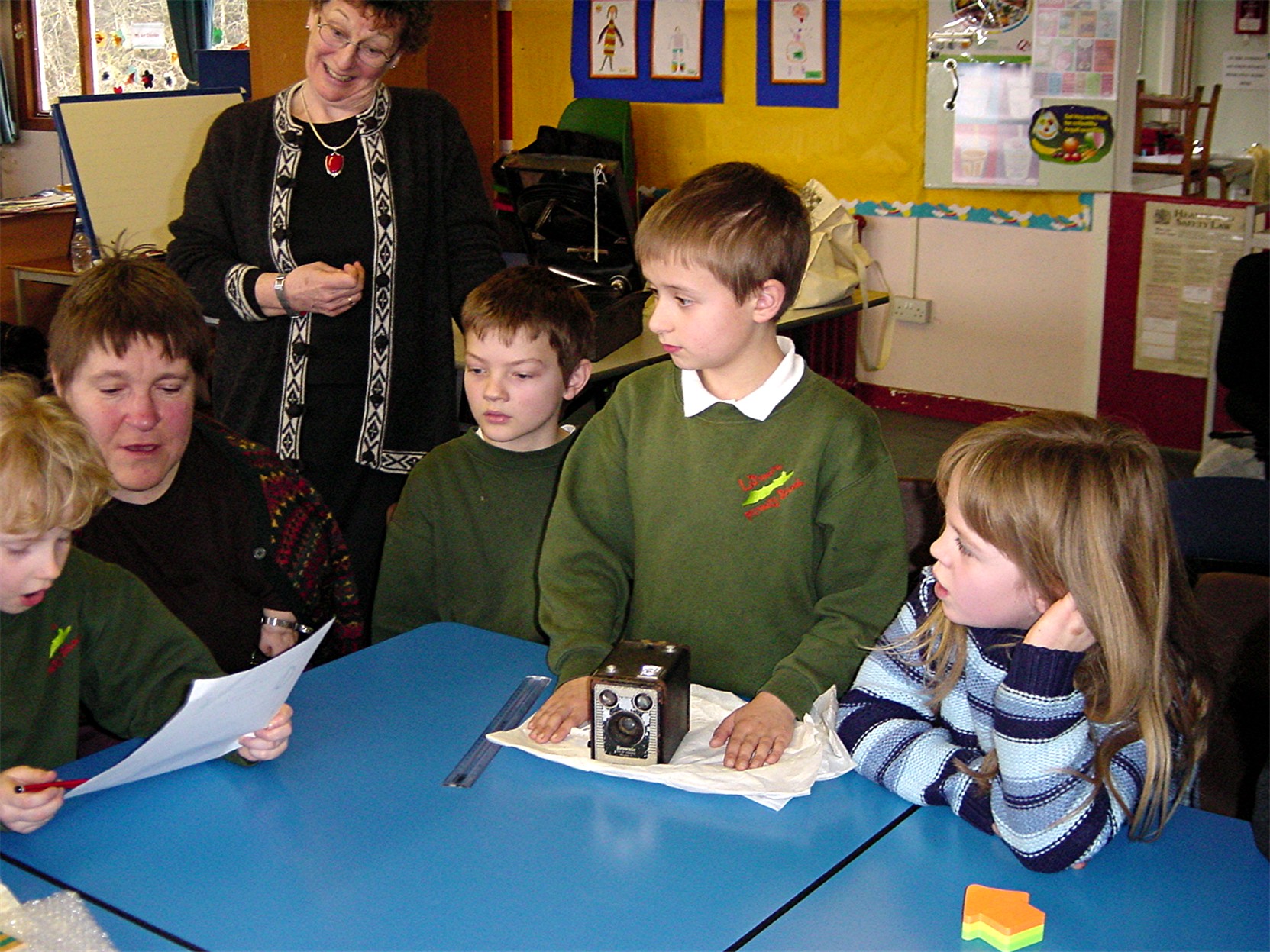Comann Eachraidh Exhibition 9-10 February 2006 Box brownie at the school